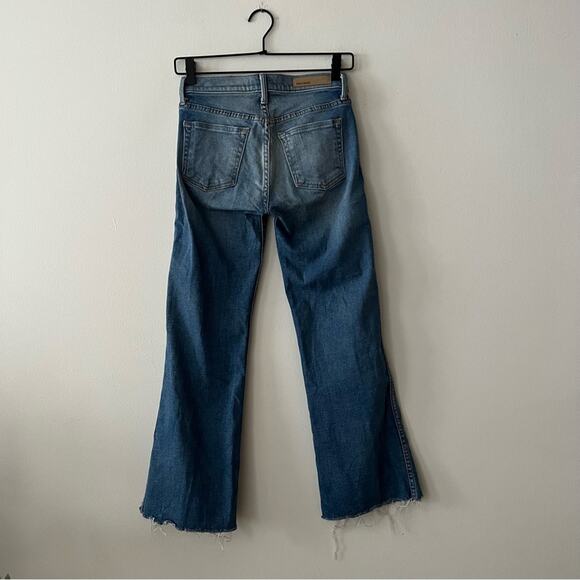 GRLFRND Joan Crop Flare Jeans In Magnetic Wash - Picture 6 of 10